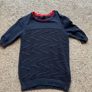 BENETTON navy blue sweater size M